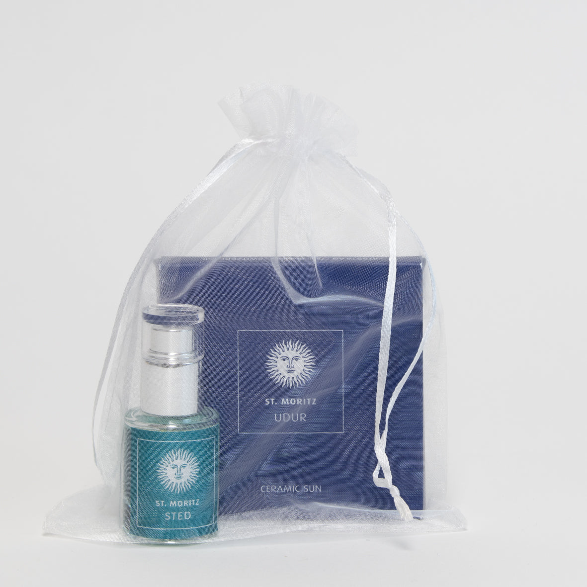 UDUR St.Moritz - STED - Duo Set - Raumspray+Keramik Sonne