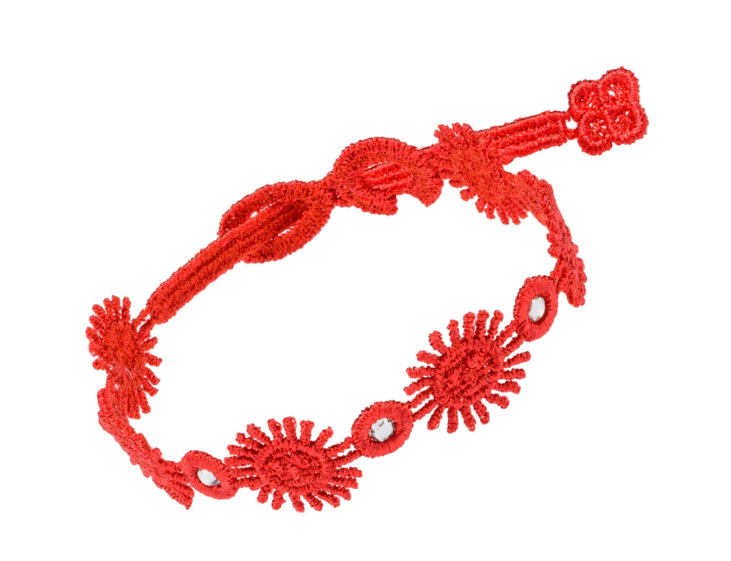 BRASLET St.Moritz - SWAROVSKI RED