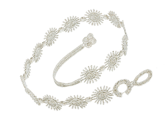 BRASLET St.Moritz - White Gold DOUBLE