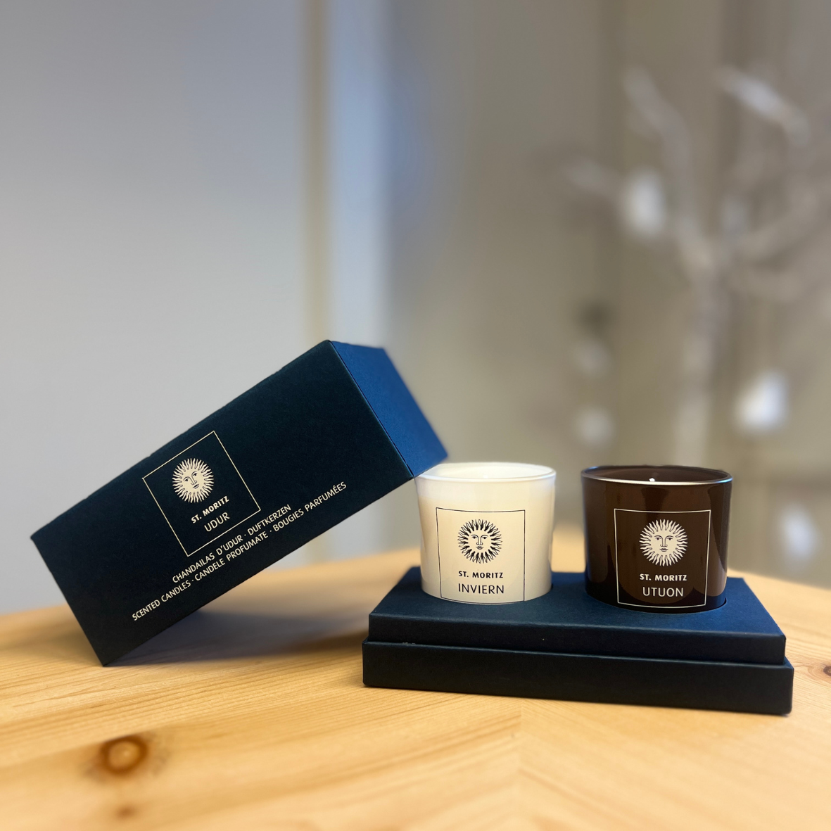 UDUR St.Moritz - Mini scented candles 2x70g