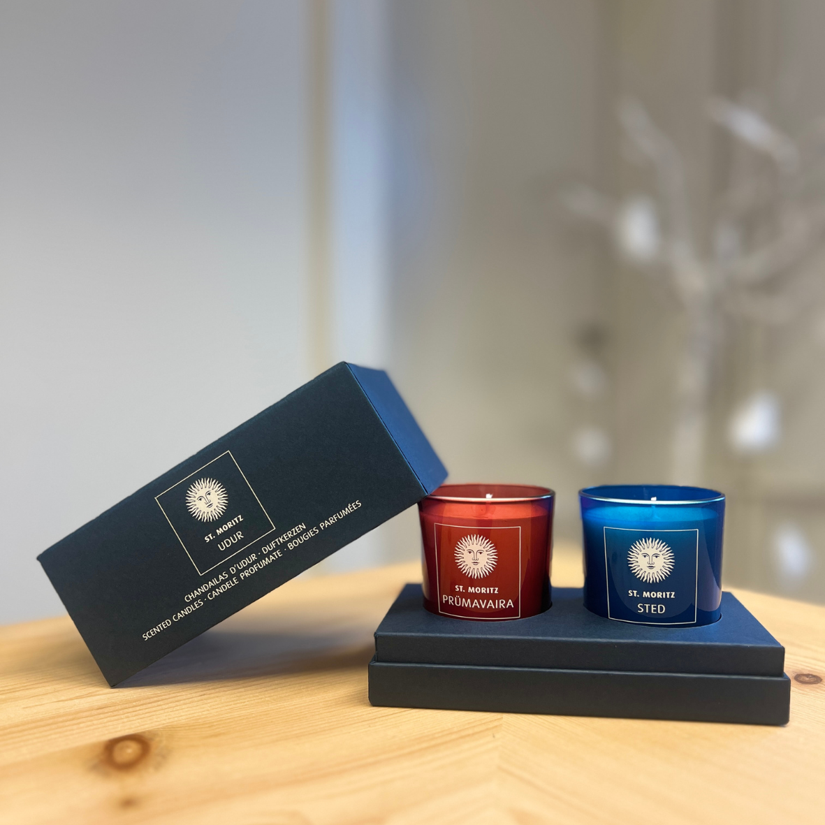 UDUR St.Moritz - Mini scented candles 2x70g