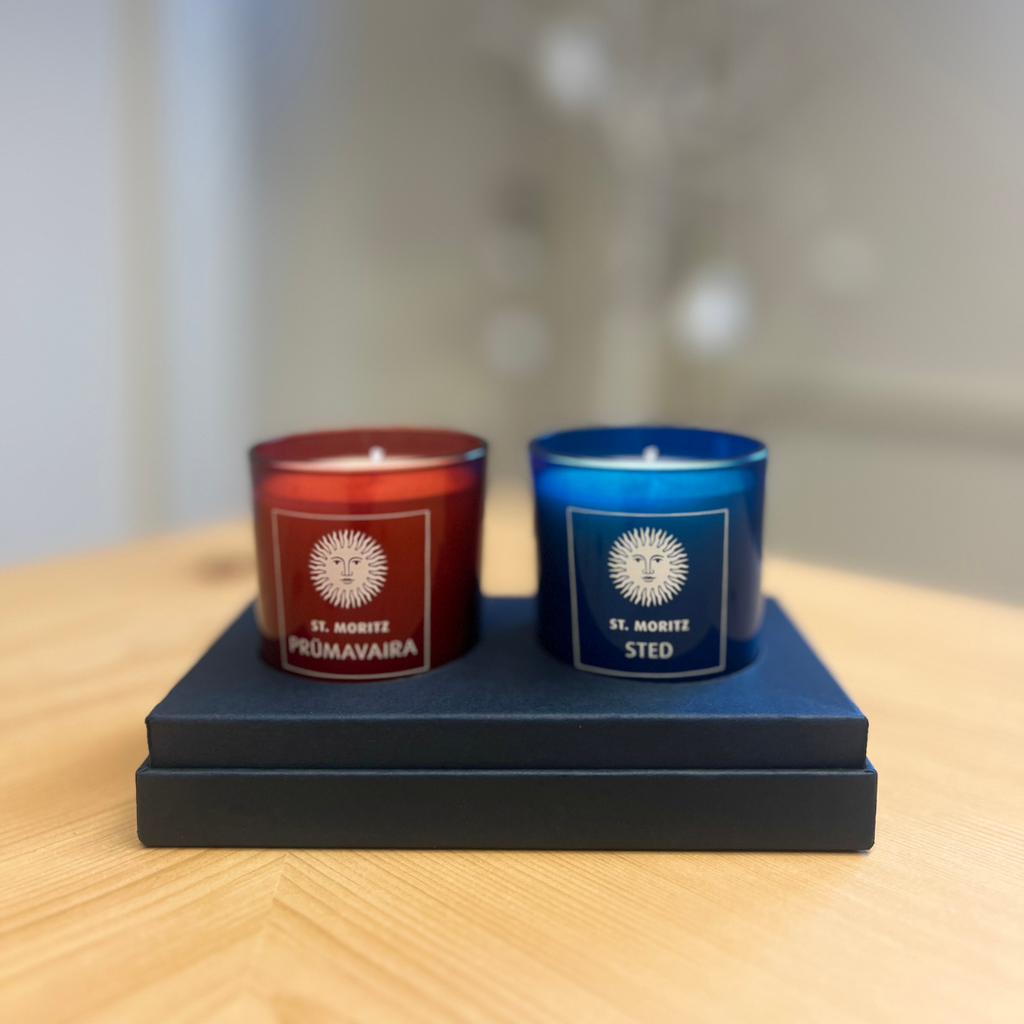 UDUR St.Moritz - Mini scented candles 2x70g