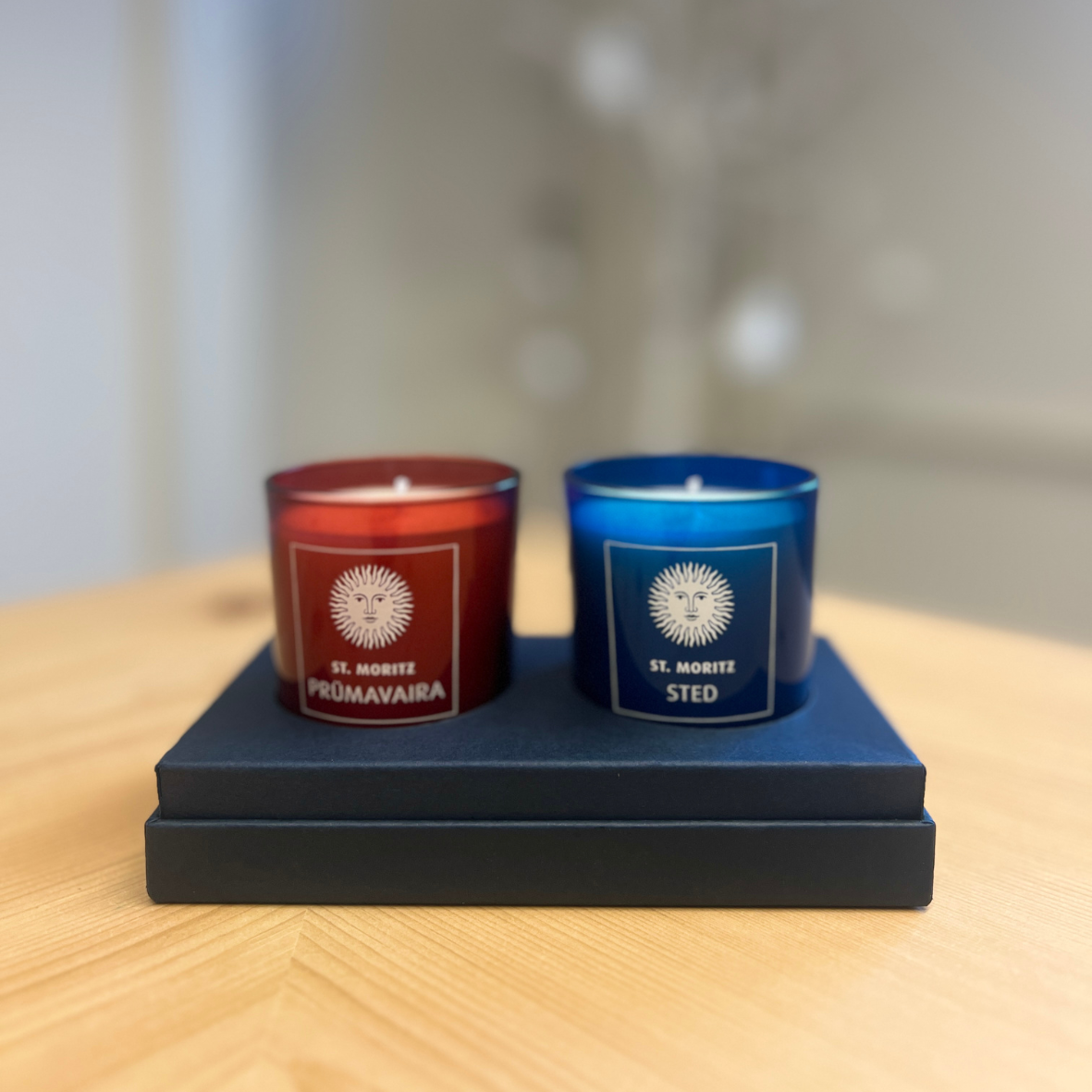 UDUR St.Moritz - Mini scented candles 2x70g