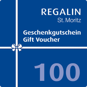 REGALIN St. Moritz - Geschenkgutschein CHF 100