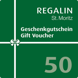REGALIN St. Moritz - Geschenkgutschein CHF 50