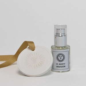 UDUR St.Moritz - INVIERN - Duo Set Raumspray+Keramik Sonne