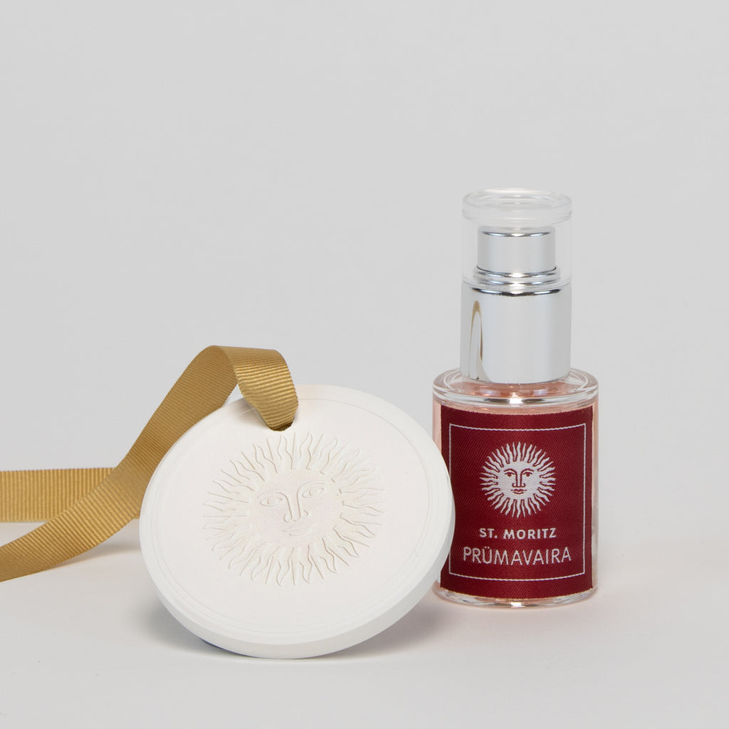 UDUR St.Moritz - PRÜMAVAIRA - Duo Set - Room Spray+Ceramic Sun