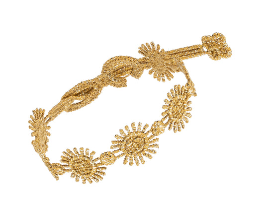 BRASLET St.Moritz - Gold-Amber