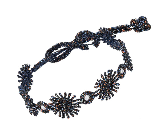 BRASLET St.Moritz - SWAROVSKI Carbon Black