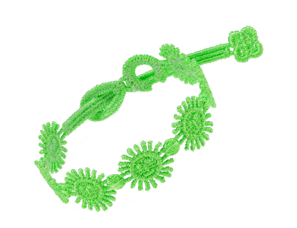 BRASLET St.Moritz - Green Fluo