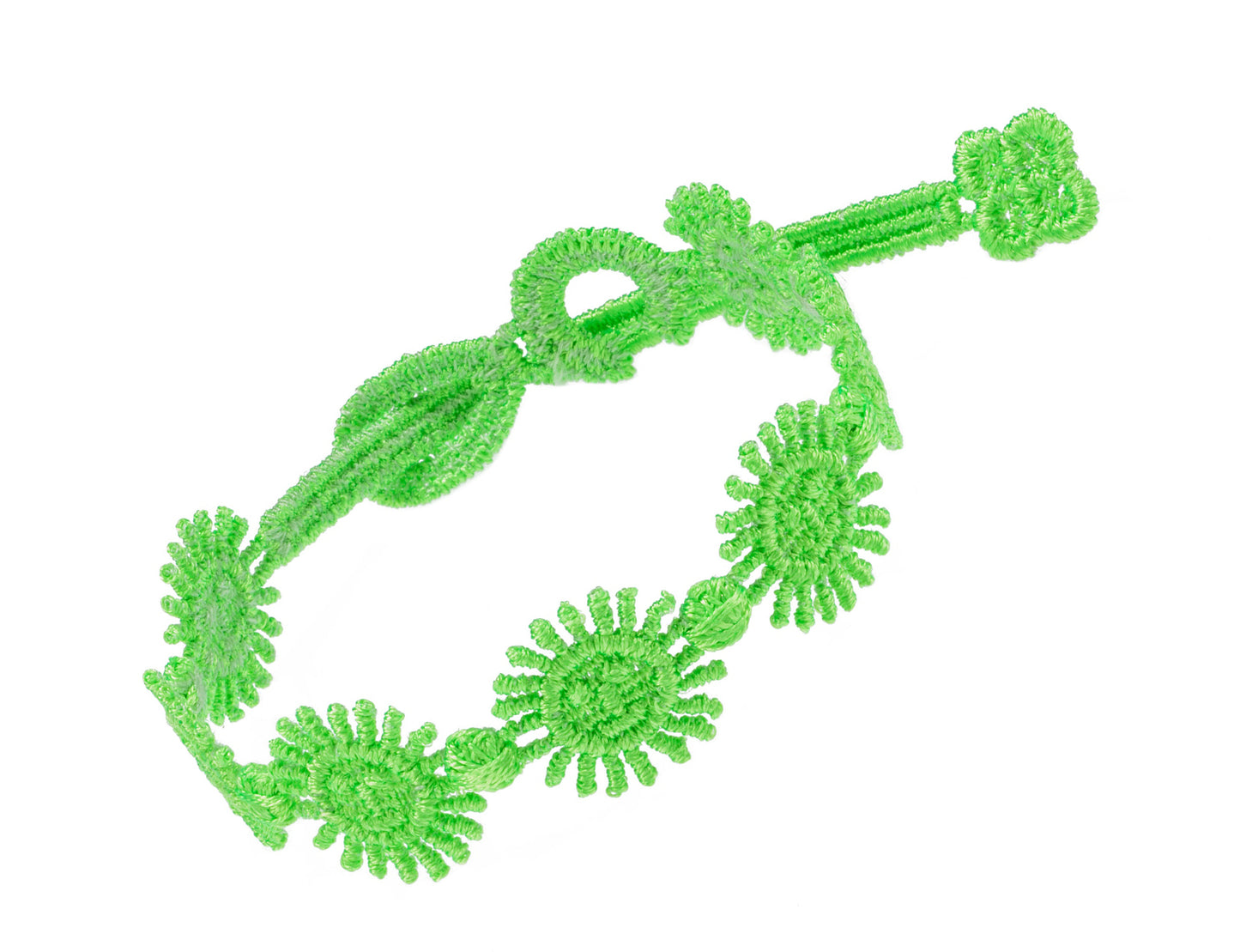 BRASLET St.Moritz - Green Fluo